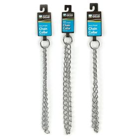 GG XLt Wt Chain Collar 12In 2mm