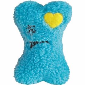 Zanies Embroidered Berber Bone 8In Blue