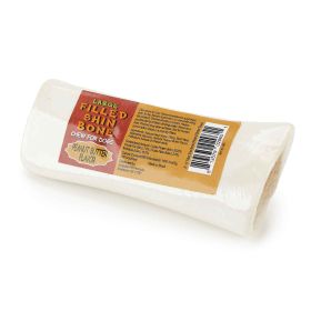 Scoochie Pet Bone Peanut Butter Stuffed 5-6in