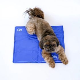 Chilz Gel Mat (Color: Blue, size: medium)