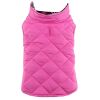 Reversible Fleece Lined Puffer Dog Coat